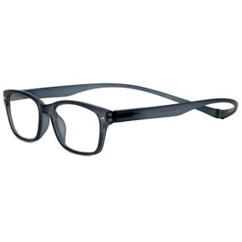 Calabria Magz Greenwich Glasses | Computer Glasses | Magnetic Snap It Rear Connecting Frame | Smoke