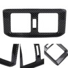 Rear Air Conditoner Outlet Vent Cover Panel Trim Carbon Fiber