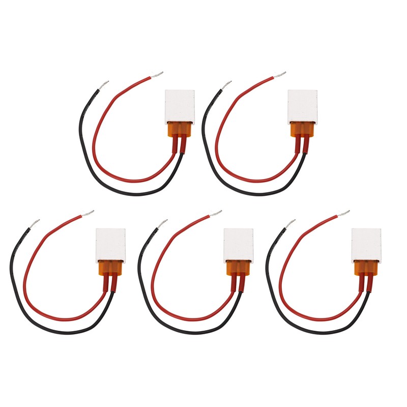 5Pcs PTC Heating Plate Aluminum Alloy Ceramic Thermostatic PTC Heating
