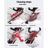 Transparent Visible Bike Chain Cleaner - Soaking Design Chain Cleaning