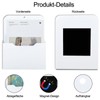 2 Pieces Magnetic Paper Holder Document Holder Magnetic File Holder