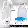 2 Pcs Laundry Liquid Detergent Cup Holder Febwind Laundry Drip