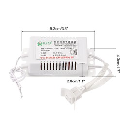 PATIKIL Electronic Ballast 220 V AC 22/40 Watt Ring Fluo Lamp Tube Silver Tone 4 x 2 x 1 Inch