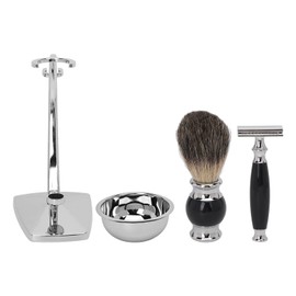NSXAYIWE Safety Razor Set, Professional Men's Shaving Tool Set, 4 Piece Shaving Set For Men, Boyfriend, Husband, Dad, Birthday Gift, Wet Shaving Set