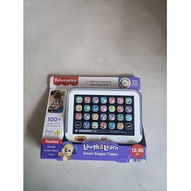 Fisher-Price Laugh & Learn, Smart Stages Tablet. 12-36 Months 100 + Songs, Sound
