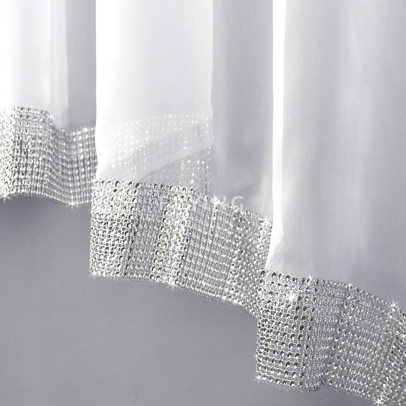 FKL Top Ready-Made Voile Curtain Top Design Set Beautiful Living