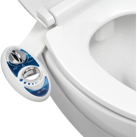 LUXE Bidet NEO 185 - Self-Cleaning, Dual Nozzle, Non-Electric Bidet Attachment
