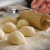 HULISEN Flour Duster for Baking, One-Handed Operation, 304 1, Silver