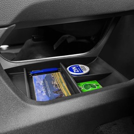 EDBETOS Lower Center Console Organizer Tray Compatible with 2024-2025 Chevy Traverse Interior Accessories, Armrest Bottom Storage Box Divider Bottom Insert Tray for Keys, Wallet (Not for 2024-Limited)