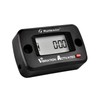 Runleader Digital Wireless Hour Meter, Vibration Activated, Maintenance Reminder, Resettable