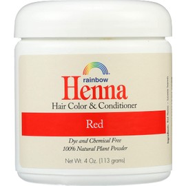 Rainbow Research Red Henna, 4 Ounce (Pack of 2)
