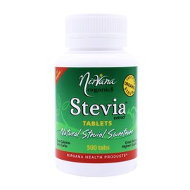 Nirvana Organics Stevia Tablets 500 Count