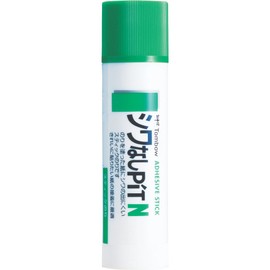 Tombow Stick Glue, Wrinkle Free Pit, N PT-NAS Glue Stick, Green, Product Size: 1.0 x 3.9 inches (25 x 100 mm), Capacity: Approx. 0.8 oz (21 g) / 40 g