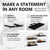 Venusmiles Bathroom Floating Shelves for Wall, 15" Wall Mounted Shelves