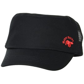 Water Rocks WRCP-S951-01 Mesh Work Cap, Black, Free