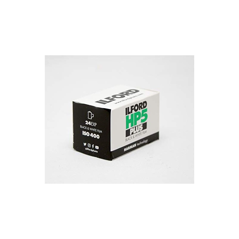 Ilford HP5+ Black & White Film, 24 exp, multipack of