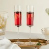 AW BRIDAL Mr and Mrs Champagne Flutes Set of 2,