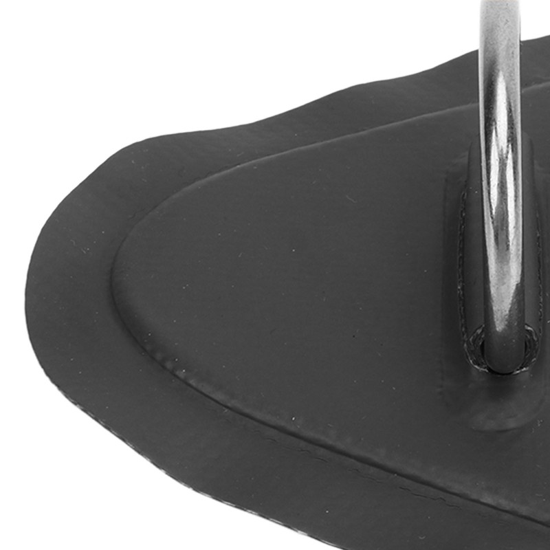 4 Pcs D Ring Patch Stainless Steel D Ring Pad