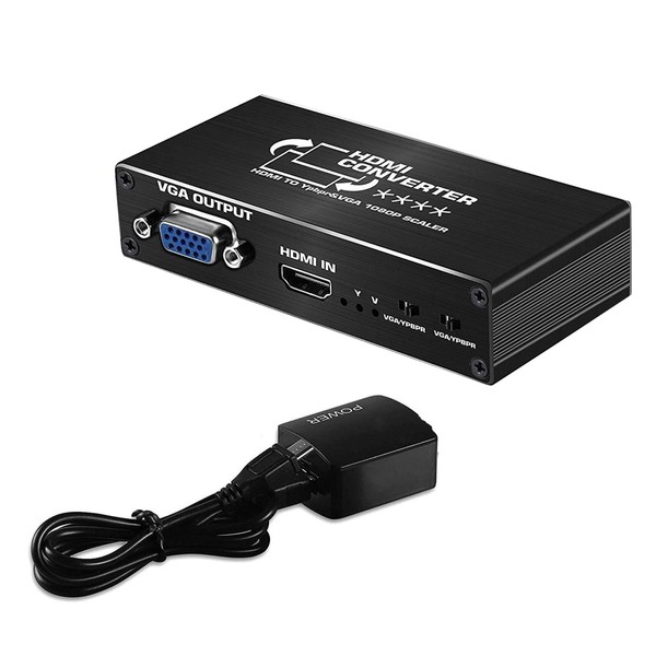 Plug and Play AV to HDMI Converter, RCA to HDMI