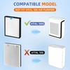 Pulluty Vital 100S Replacement Filter for LEVOIT Vital 100S/100S-P Air