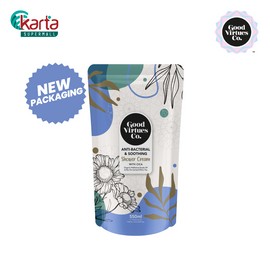 Good Virtues Co. Anti-Bacterial & Soothing Shower Cream with Cica Refill Pack (550ml)