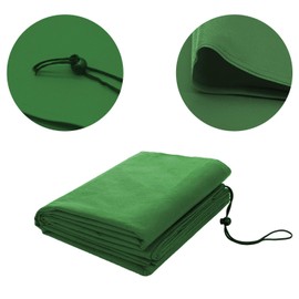 Alpurple Winter Drawstring Plant Covers - Warm Plant Protection Cover Bags, Frost Cloth Blanket Protecting Fruit Tree Potted Plants from Freezing Animals Eating (Green L 2PCS)