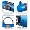 Surplex 2 Pack 5 Digit Combination Padlock, Waterproof Antirust, Combination