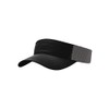 Richardson Trucker Visor Adjustable Black/ Charcoal