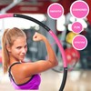 Weighted Fitness Hoop for Adults Beginners, 2lb Hula Hoop for