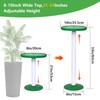 YLSAZL 2 Pack Adjustable Height Plant Risers for Inside Pots,21-33"