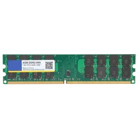 Xiede Desktop Computer Memory Bar Module DDR2 4GB 800Mhz PC2‑6400 1.8V for AMD 2nd Gen Storage