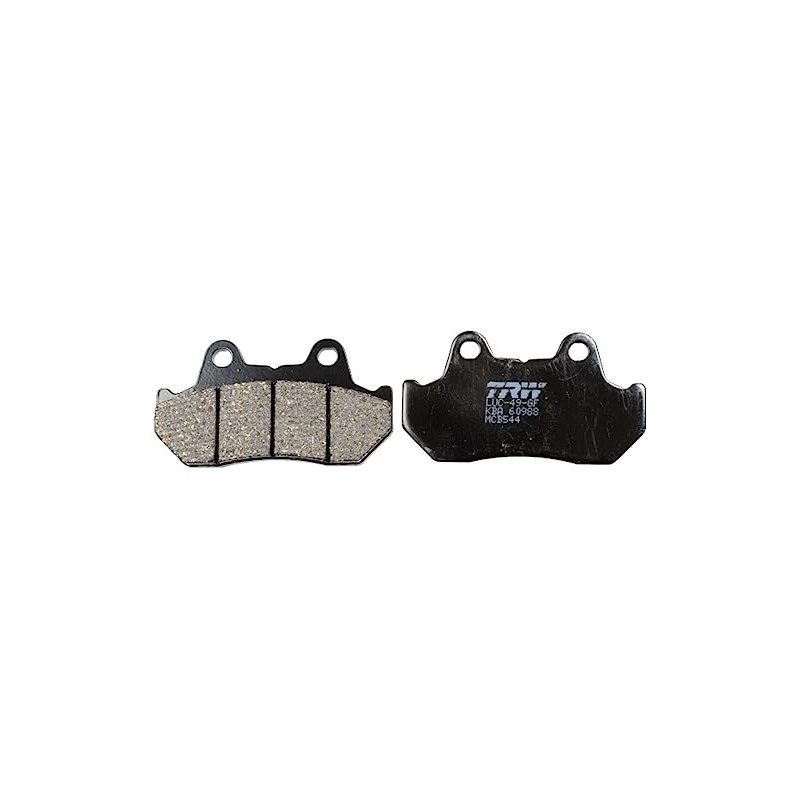 TRW MCB544 Organic Allround Bremsbelagsatz für Honda GL Vorderachse und