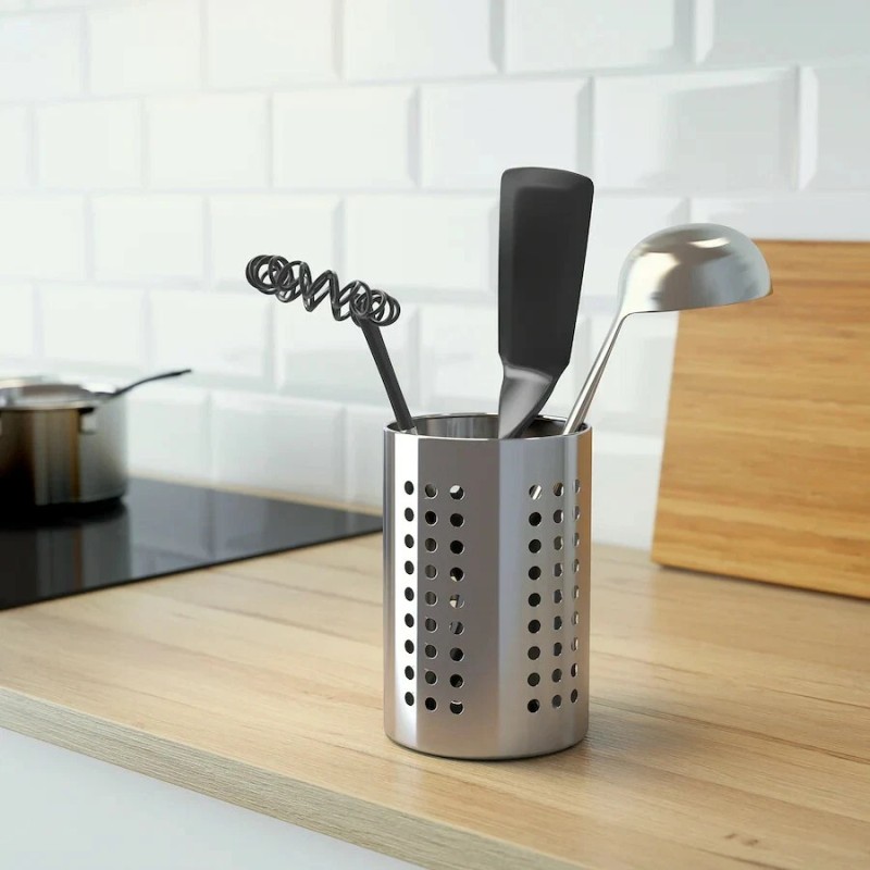 IKEA 2 IKEA ORDNING Stainless Steel Large 7" Kitchen Utensil