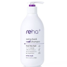Liha Swing Back Riol Mildly Acidic Hair Loss White Musk Shampoo 500ml Hypoallergenic Cleansing Power Hair Loss Care / 리하 스윙 백 리올 약산성 탈모 화이트 머스크 샴푸 500ml 저자극 세정력 탈모케어