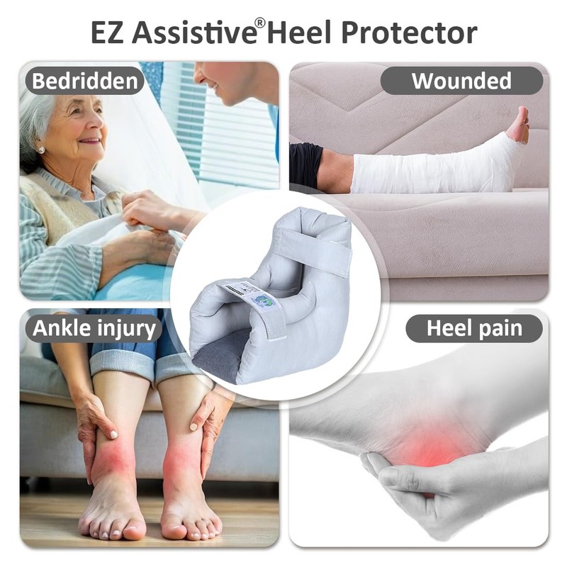 EZ Assistive 1pc Heel Protector Cushion Foot Pillow Remove Pressure
