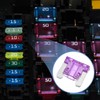 X AUTOHAUX 30pcs Low Profile Mini Blade Style Fuses 3A