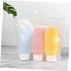 Baluue 3pcs Portable Travel Bottles Leak Empty Lotion Containers for