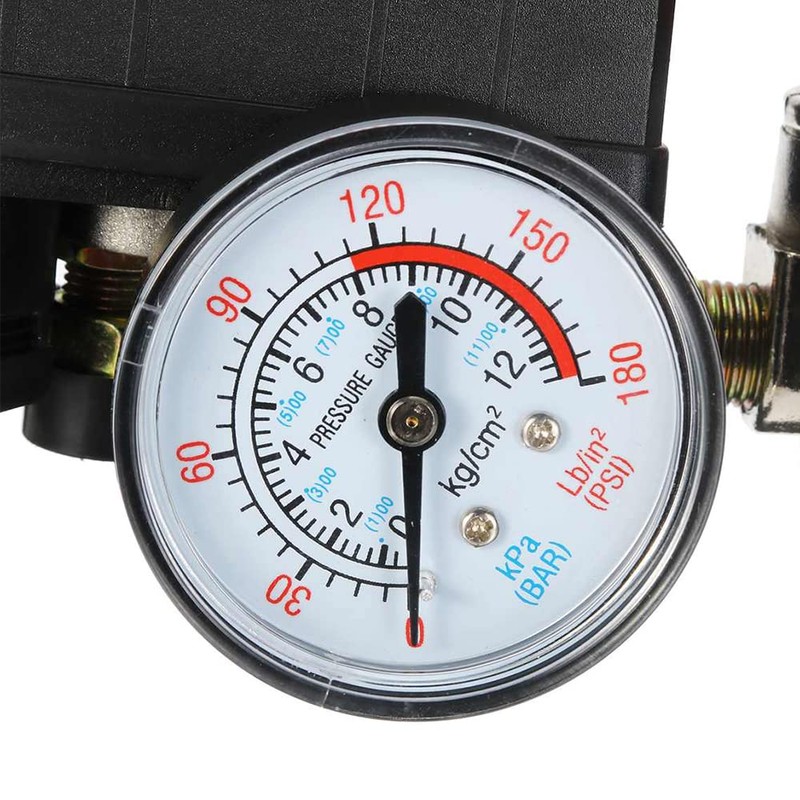 Tiardey Pressure Switch Air Compressor Control Valve 90-120PSI + Pressure