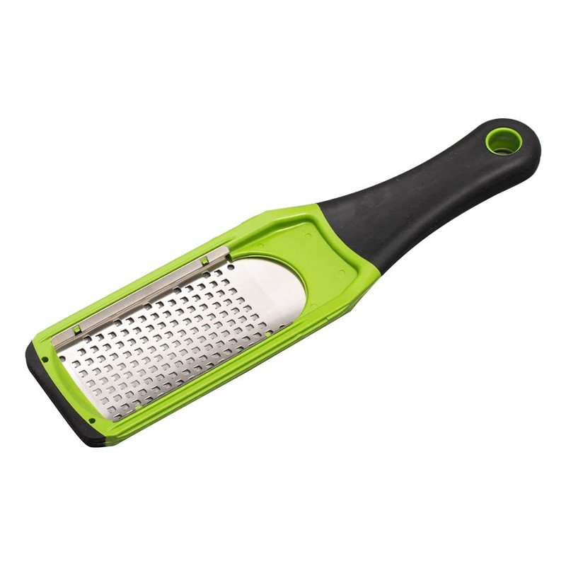 Microplane 42701 Artisan Series Coarse Grater Green Cheese Grater, Grater,
