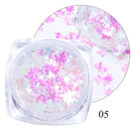 minkissy 12 Pack Nail Glitter Sequins Manicure Shining Sequins for Women Diy Nail Decor Lightweight Portable