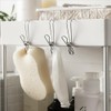 15xStainless Steel Clothes Pegs Hooks Long Tail Clip Hanging Clips