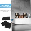 Abaodam 3sets Speaker Foams Pad Speaker Riser Foam Acoustic Dampening