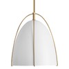 FookChak 10in Dome Pendant Light White Kitchen Island Pendant Lighting