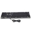 Mechanical Keyboard Wired Gaming Backlight Ultra Thin USB Keyboard for