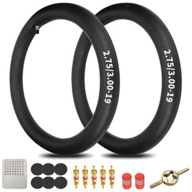 XIKOBY 2.75/3.00-19 70/100-19 Electric Dirt Bike Inner Tube Compatible with Surron Light Bee X 60V 6000W E-Bike Segway X160 X260 Talaria, 80/100-19 3.00X19 Tubes with TR4 Valve Stem Motorcycle Parts