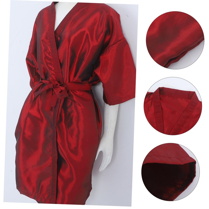 BIUDECO Barber Shop Cape Hair Cutting Smock Static- Soft Polyester