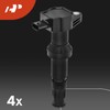 A-Premium Set of 4 Ignition Coil Pack and Iridium Spark