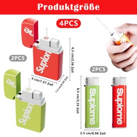 4 Stück Wasser Feuerzeug, Wasserpistole Klein, Stressabbau Mini Wasserpistole, Feuerzeug Wasser Spritzt Prank, für Zauberrequisiten, Streiche, kleine Spielzeuge, Partys, Schwimmbäder