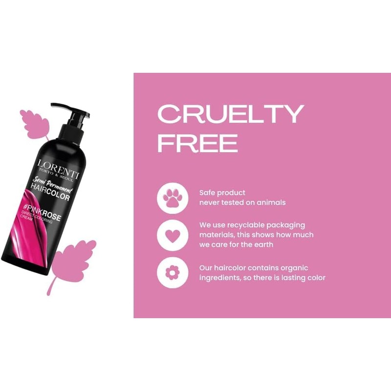 Lorenti Semi Permanent Direct Coloring Cream | Long Lasting Hair