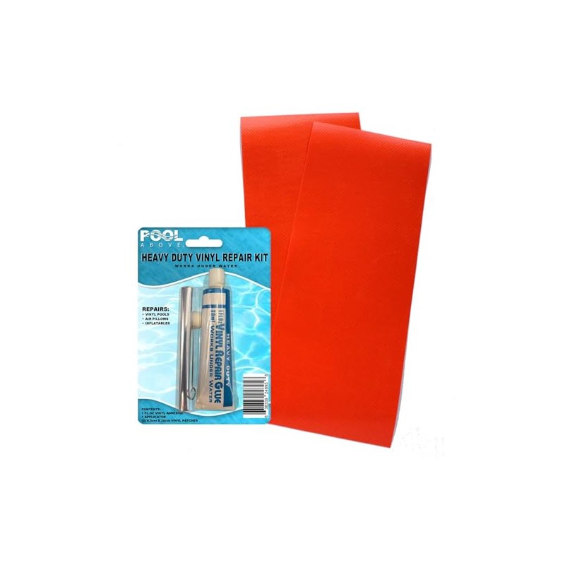 Heavy Duty Vinyl Repair Patch Kit for Inflatables Boat Raft